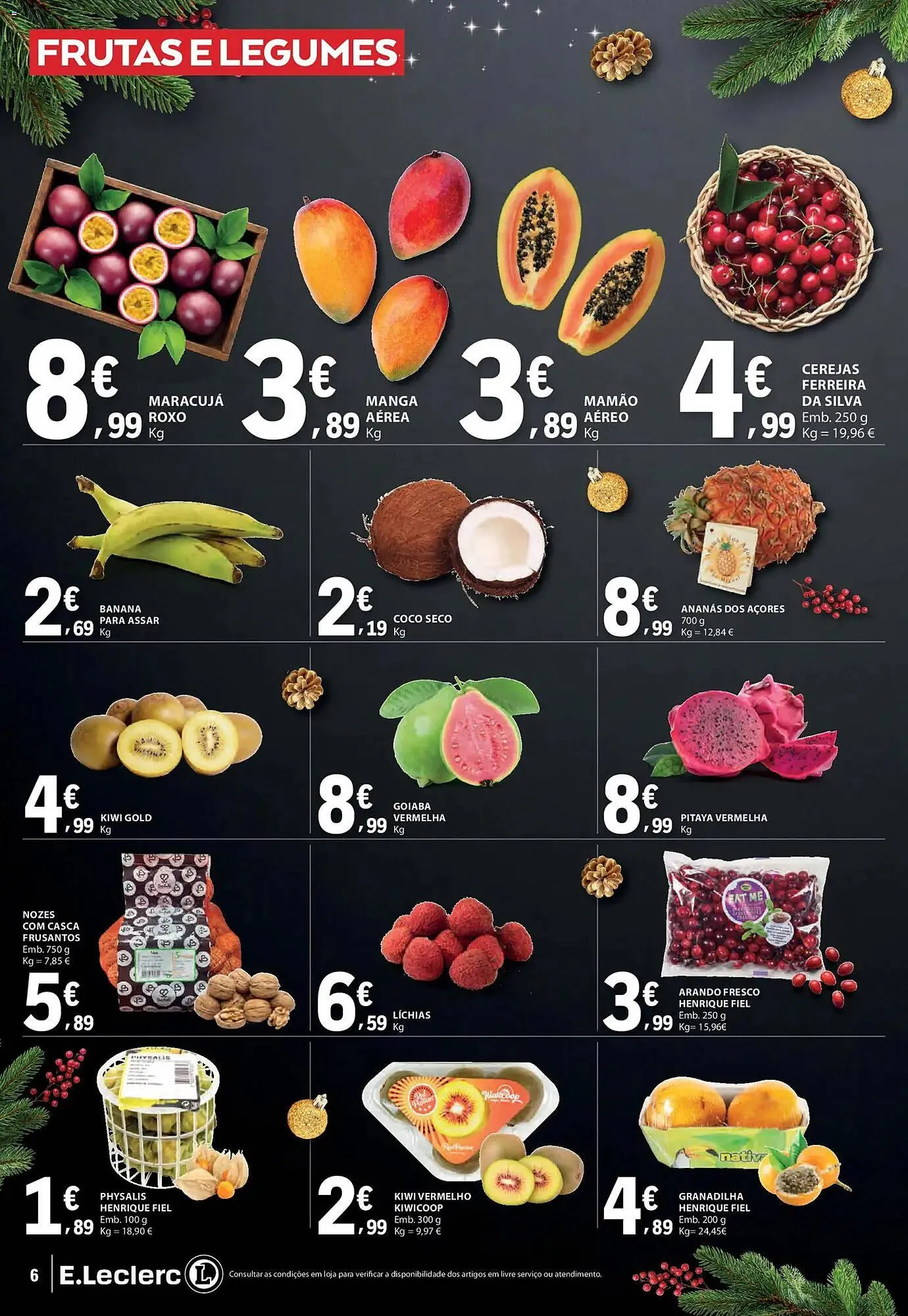 Folheto Folheto E.Leclerc de 9 de dezembro até 25 de dezembro 2025 - Pagina 6