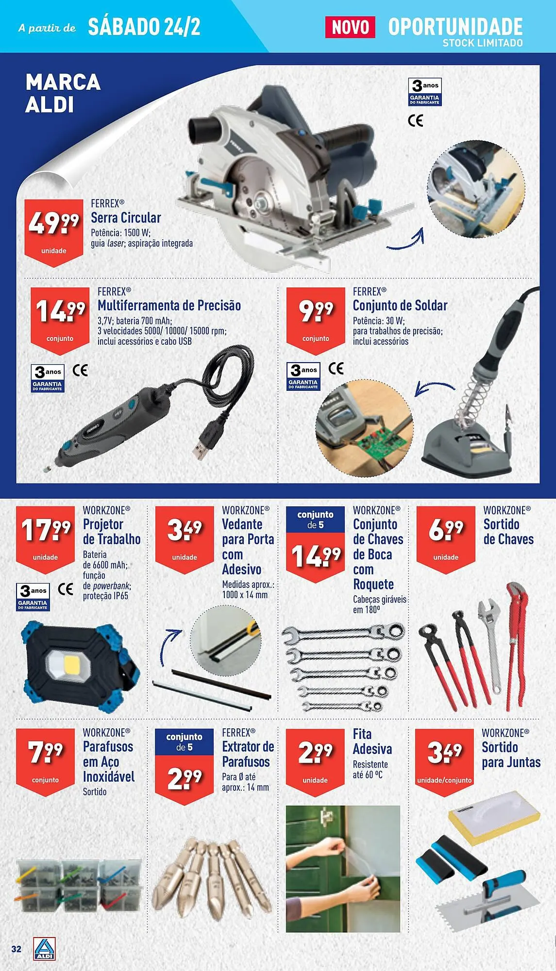 Folheto Folheto ALDI de 21 de fevereiro até 27 de fevereiro 2024 - Pagina 32
