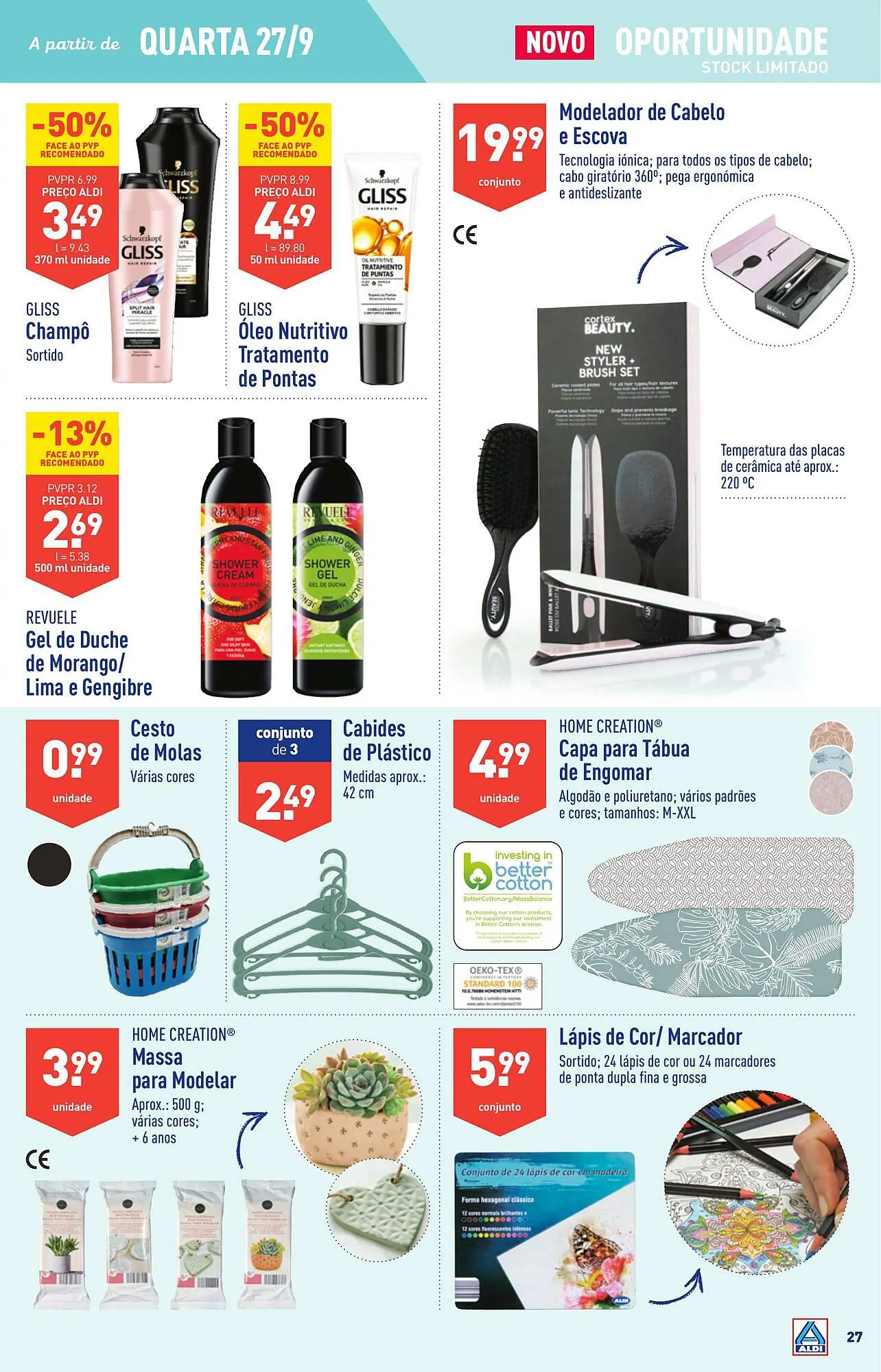 Folheto Folheto ALDI de 27 de setembro até 3 de outubro 2023 - Pagina 27