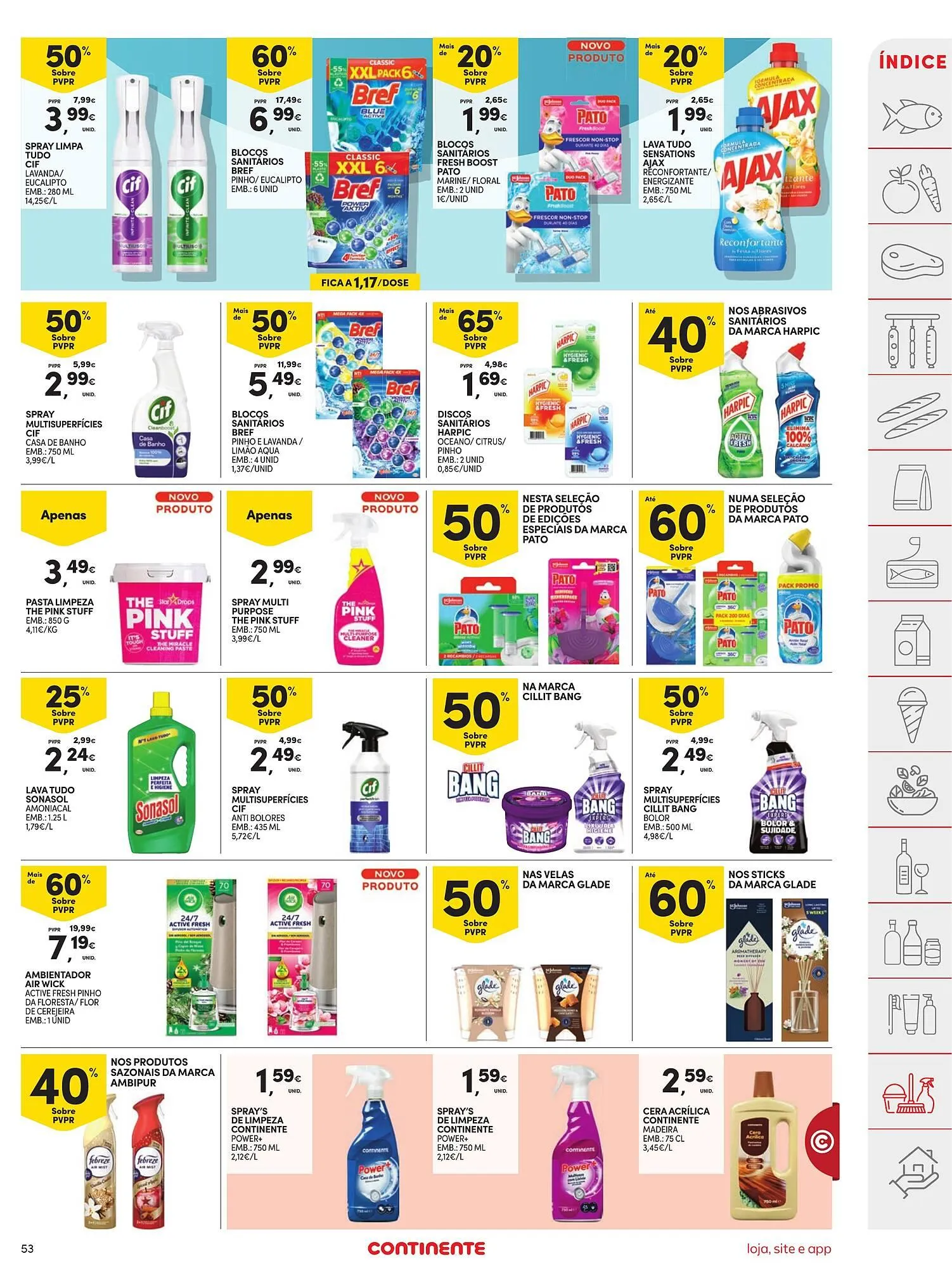 Folheto Folheto Continente de 31 de março até 6 de abril 2026 - Pagina 53