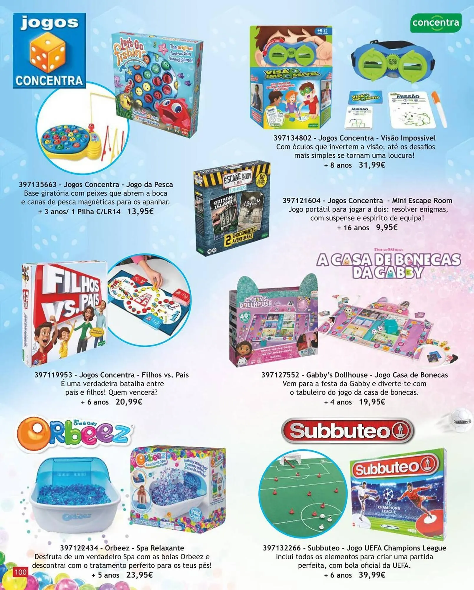 Folheto Folheto Centroxogo de 5 de novembro até 31 de dezembro 2025 - Pagina 100