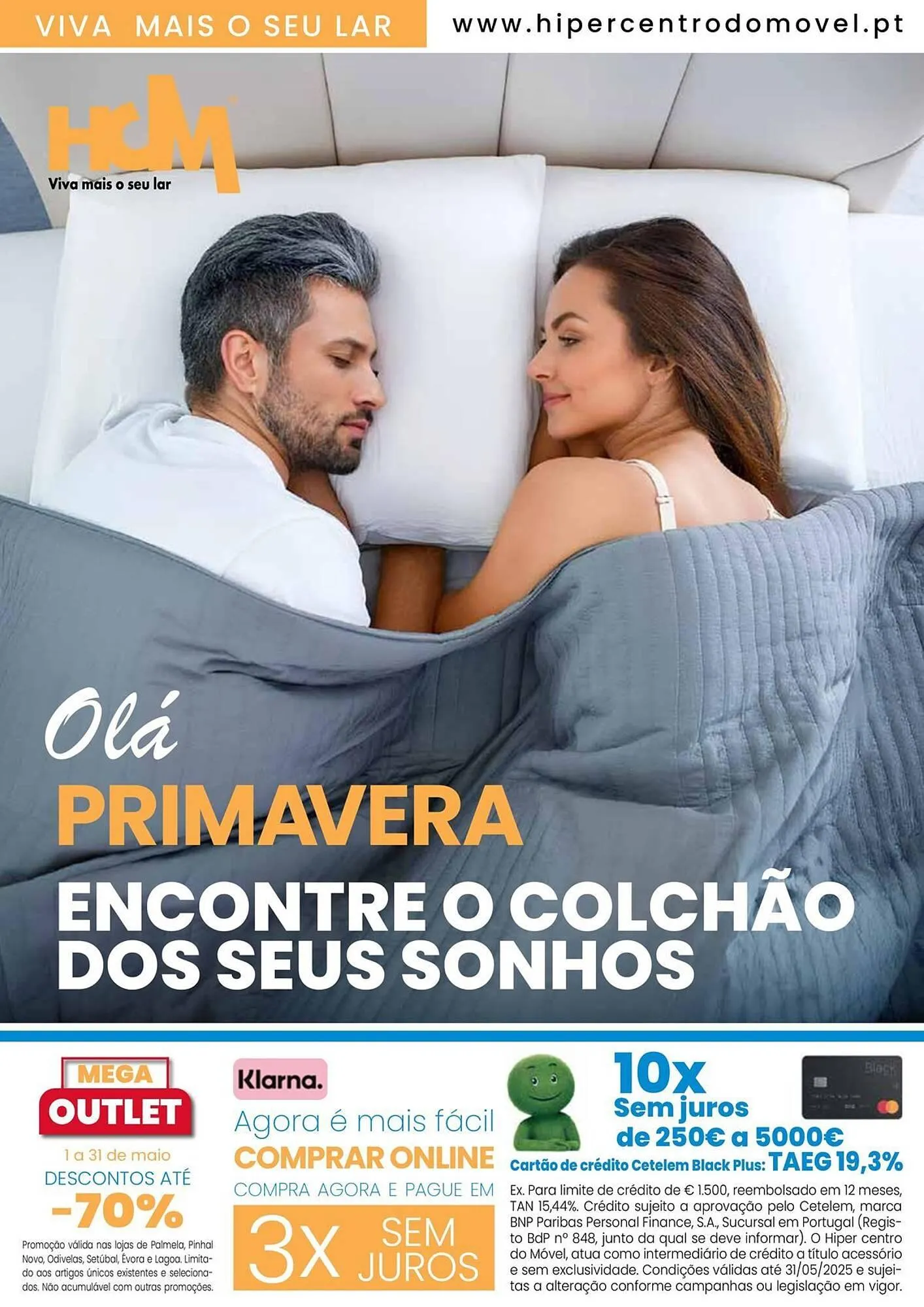 Folheto Folheto Hiper Centro do Móvel de 3 de maio até 31 de maio 2025 - Pagina 1