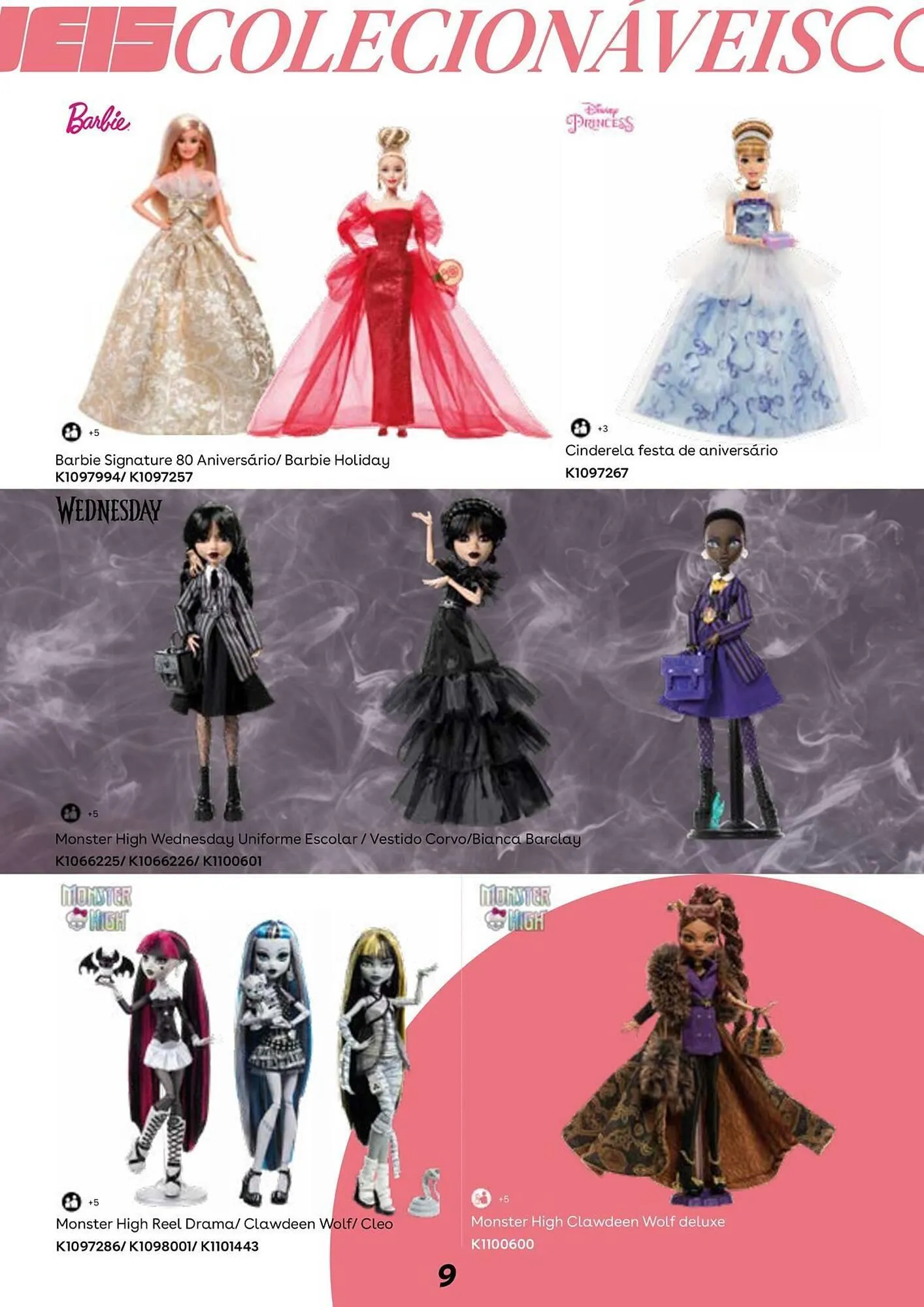 Folheto Catálogo Toys R Us de 10 de dezembro até 1 de janeiro 2026 - Pagina 9