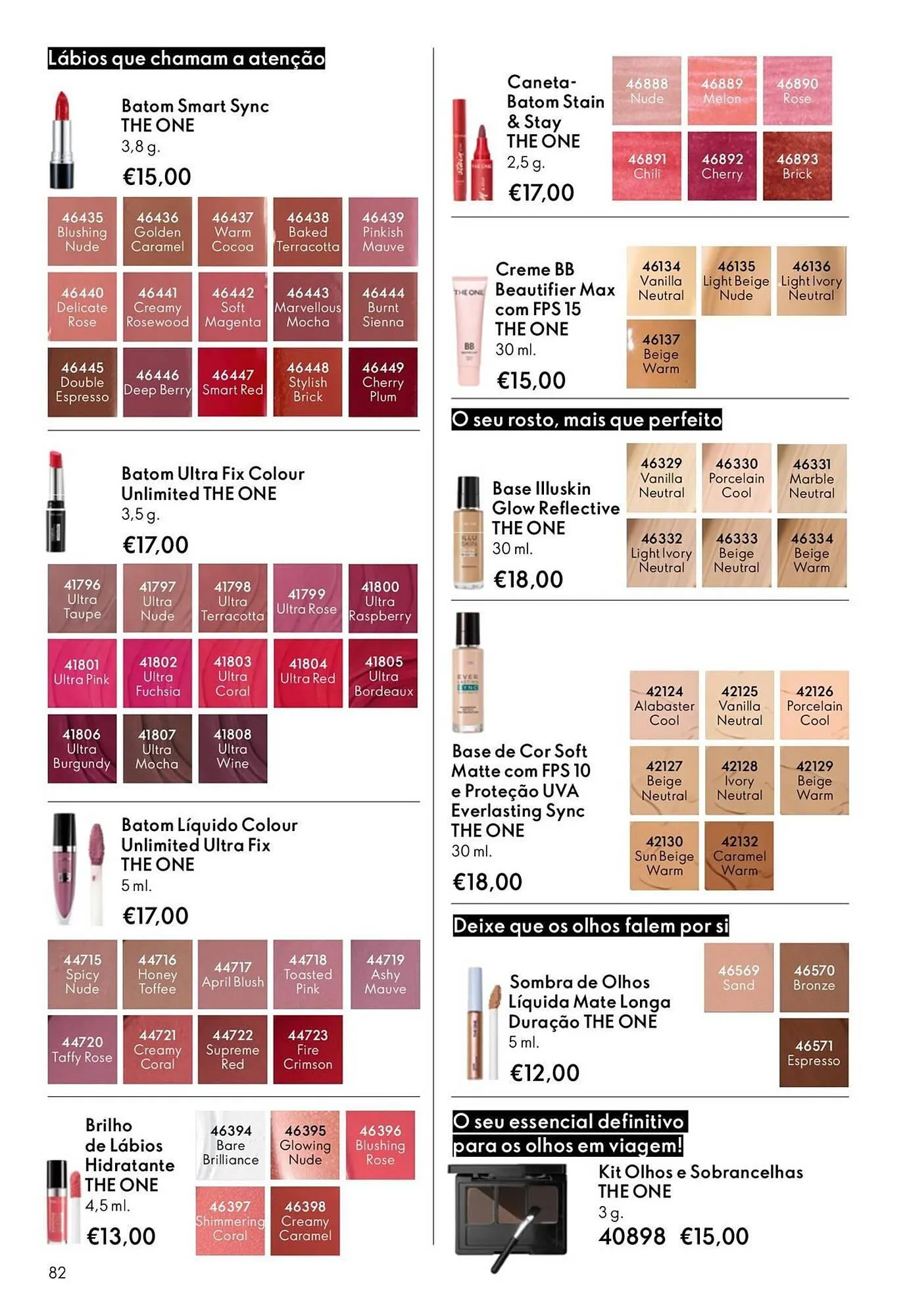 Folheto Catálogo Oriflame de 3 de dezembro até 22 de dezembro 2025 - Pagina 82