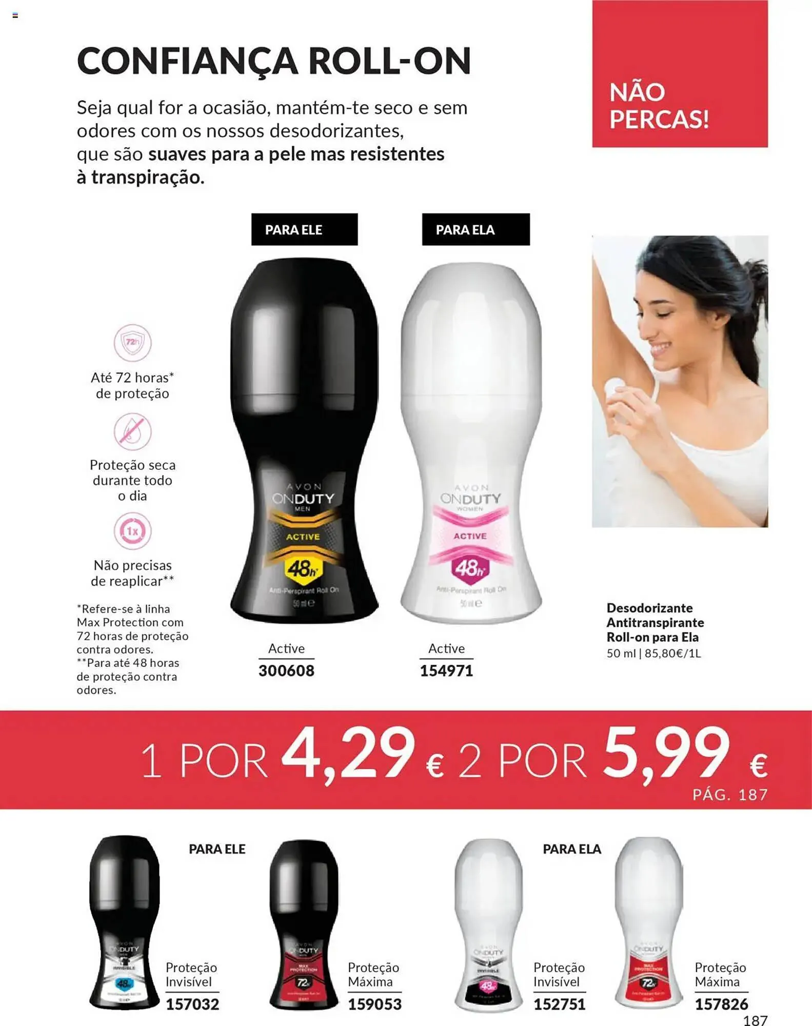Folheto Catálogo Avon de 1 de outubro até 1 de novembro 2025 - Pagina 187