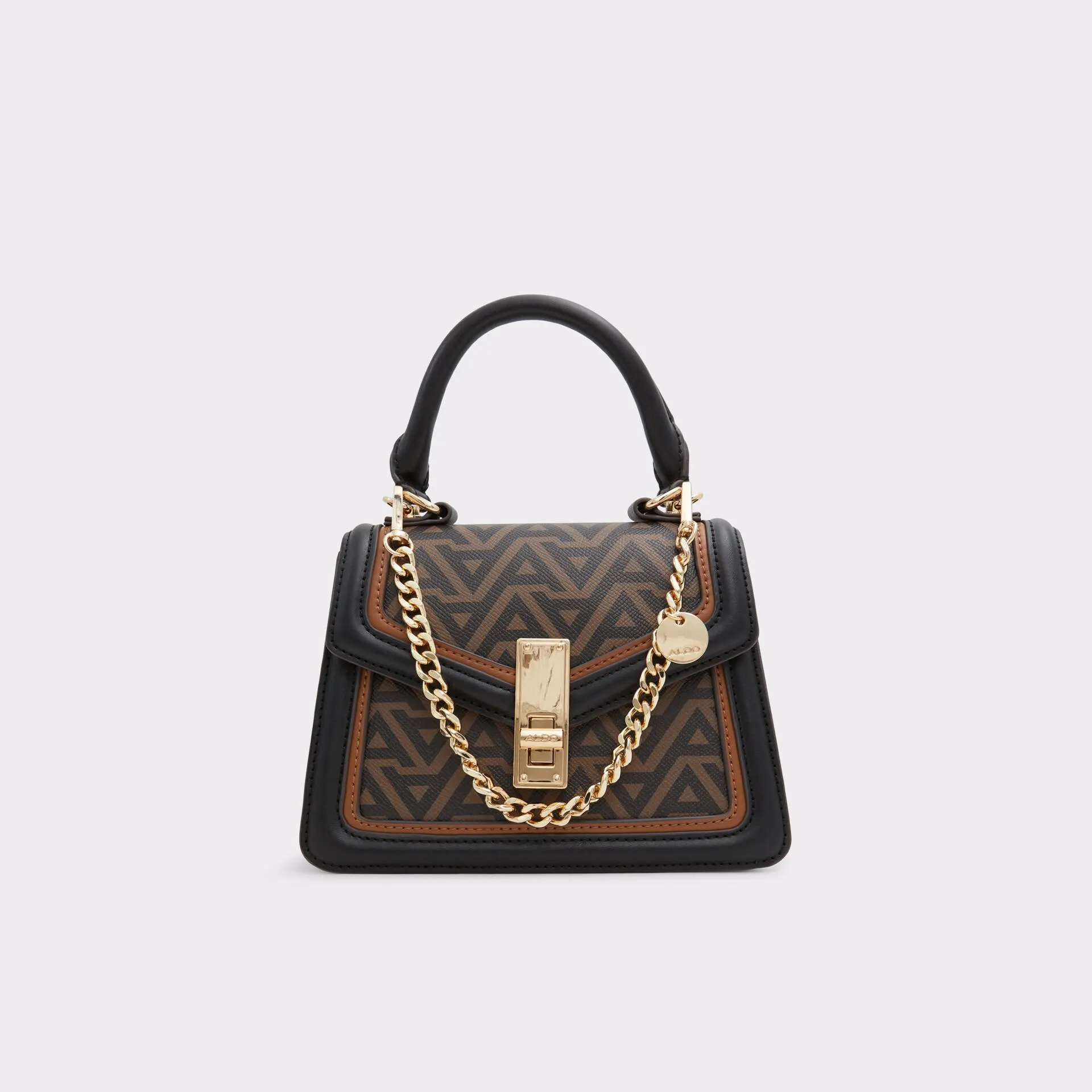 Mala de mão em castanho - EMALINE