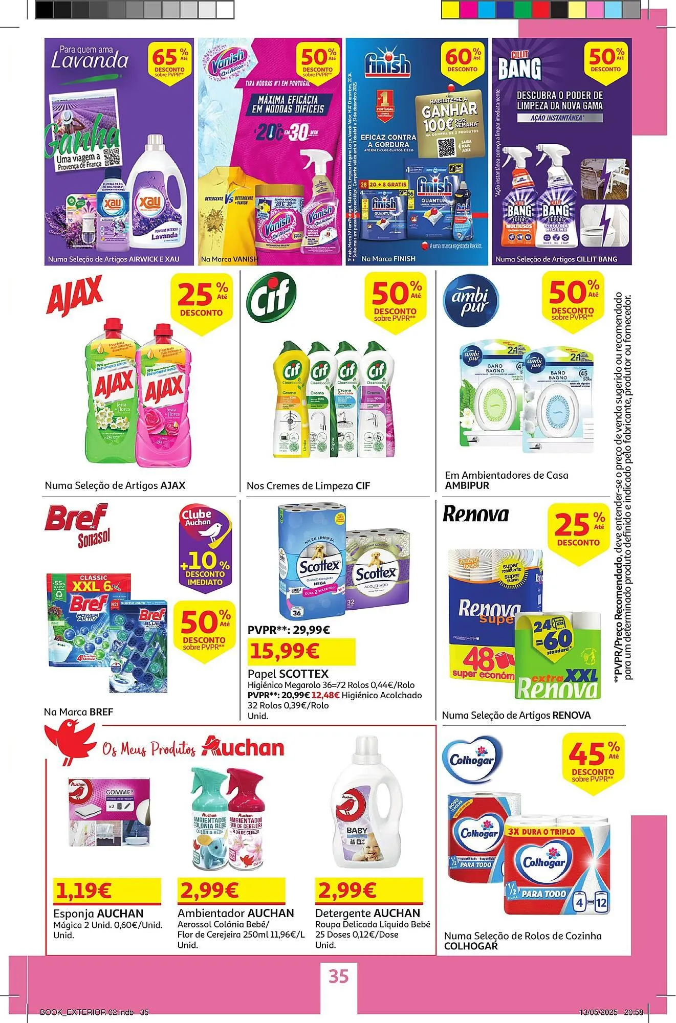 Folheto Folheto Auchan de 22 de maio até 1 de junho 2025 - Pagina 35