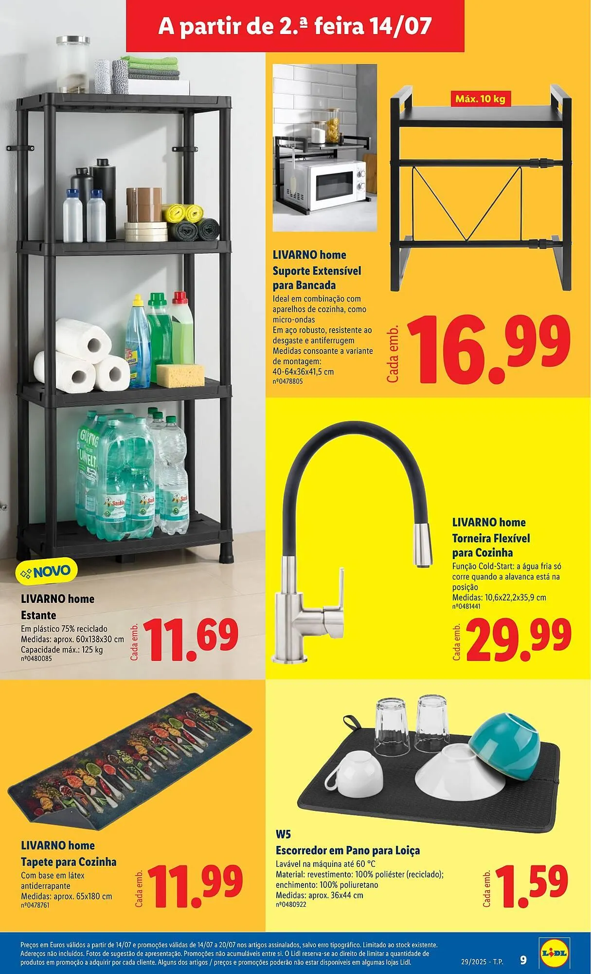 Folheto Folheto Lidl de 14 de julho até 20 de julho 2025 - Pagina 9