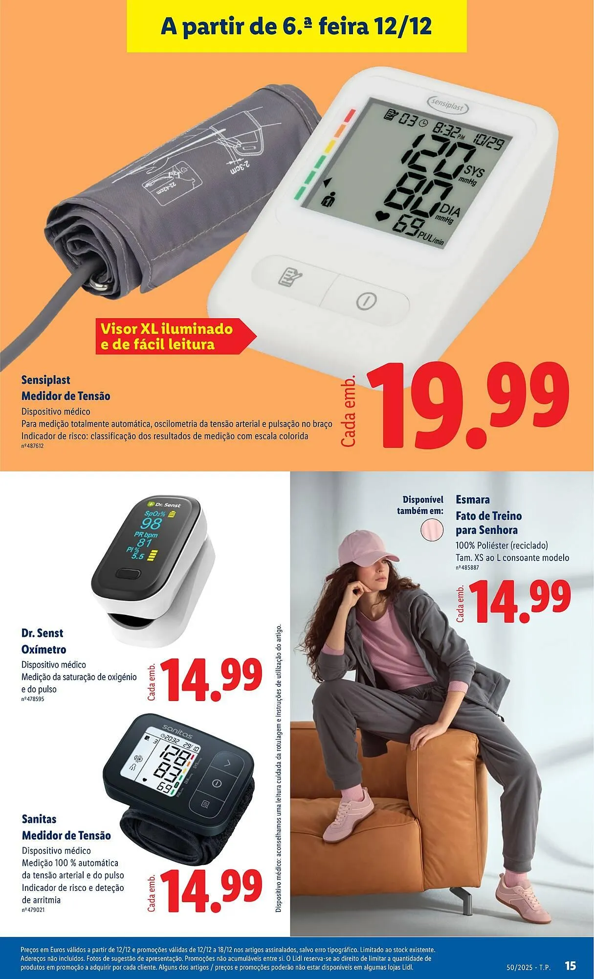 Folheto Folheto Lidl de 8 de dezembro até 14 de dezembro 2025 - Pagina 15