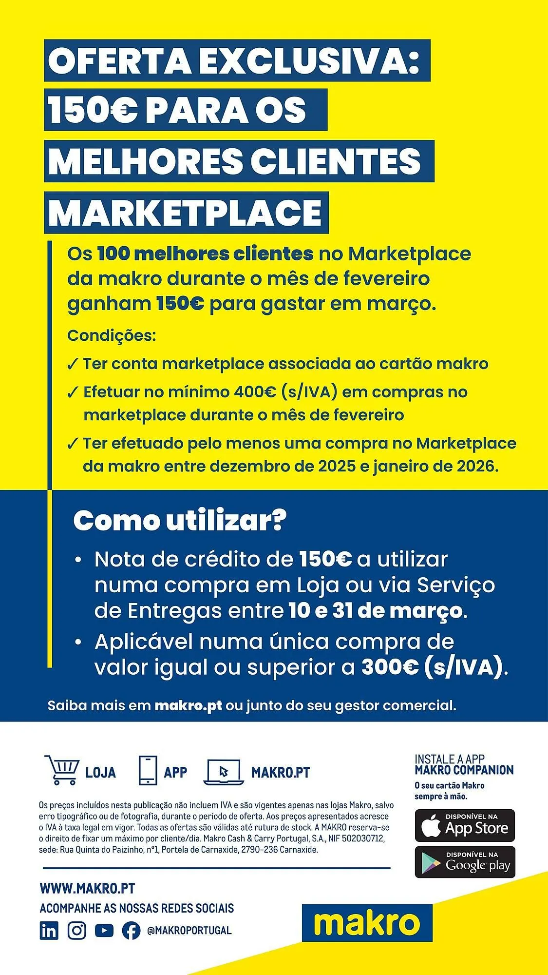 Folheto Catálogo Makro de 24 de fevereiro até 2 de março 2026 - Pagina 20