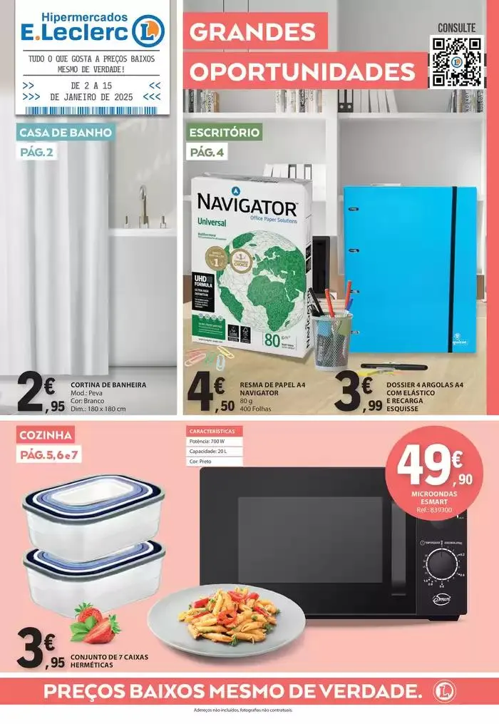 Folheto Folheto Não Alimentar de 2 de janeiro até 15 de janeiro 2025 - Pagina 1