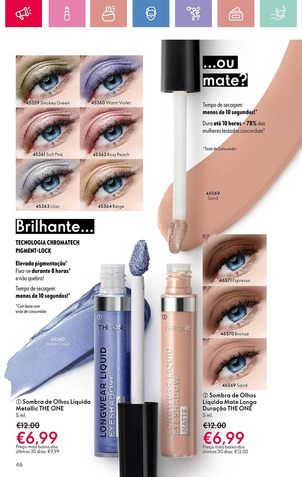 Folheto Folheto Oriflame de 13 de abril até 3 de maio 2025 - Pagina 46