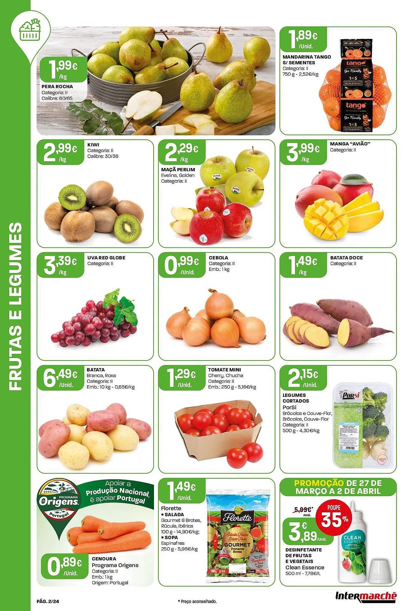 Folheto Folheto Intermarché de 27 de março até 2 de abril 2025 - Pagina 2