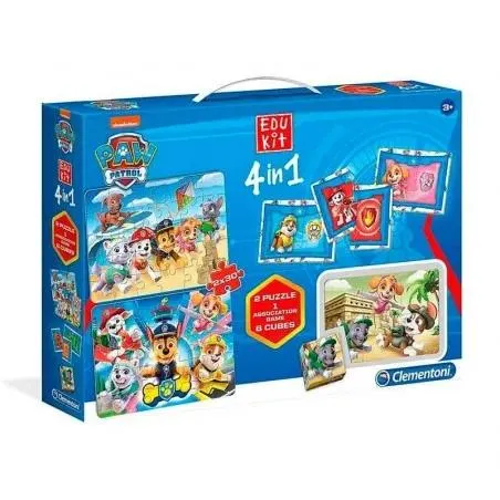Jogo Edukit 4 em 1 Paw Patrol