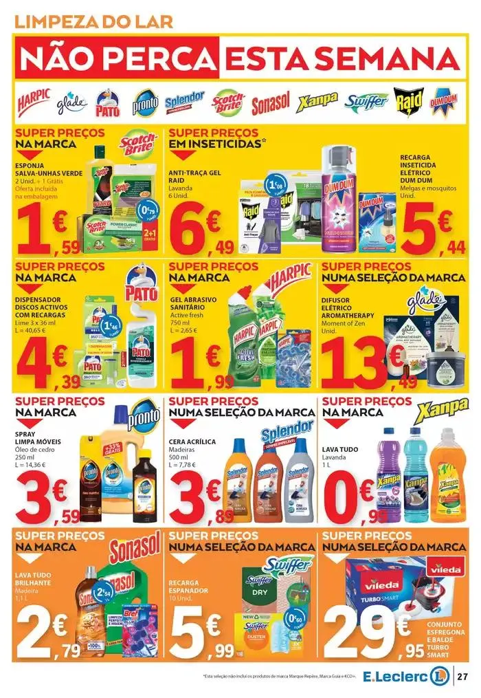 Folheto Pechinchas exclusivas de 9 de janeiro até 15 de janeiro 2025 - Pagina 27