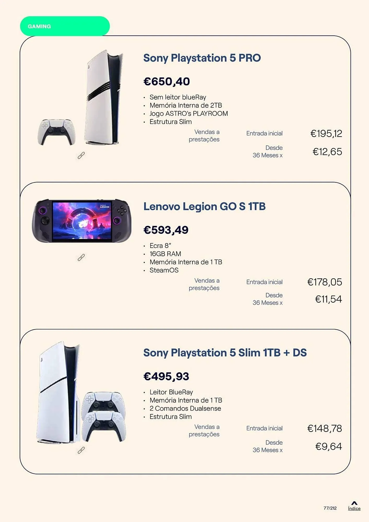 Folheto Catálogo MEO de 20 de outubro até 31 de dezembro 2025 - Pagina 77