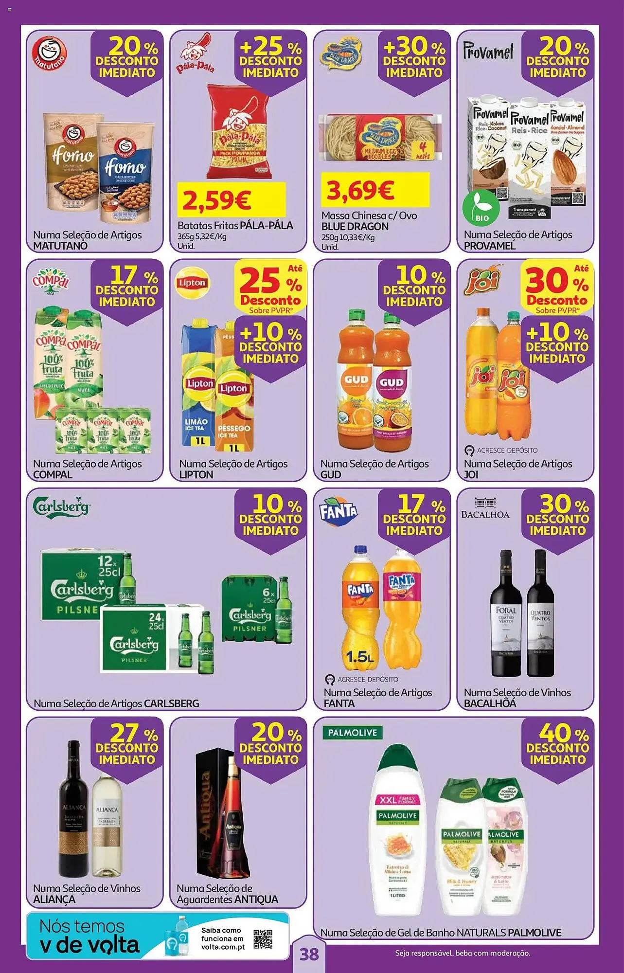 Folheto Folheto Auchan de 23 de abril até 30 de abril 2026 - Pagina 38