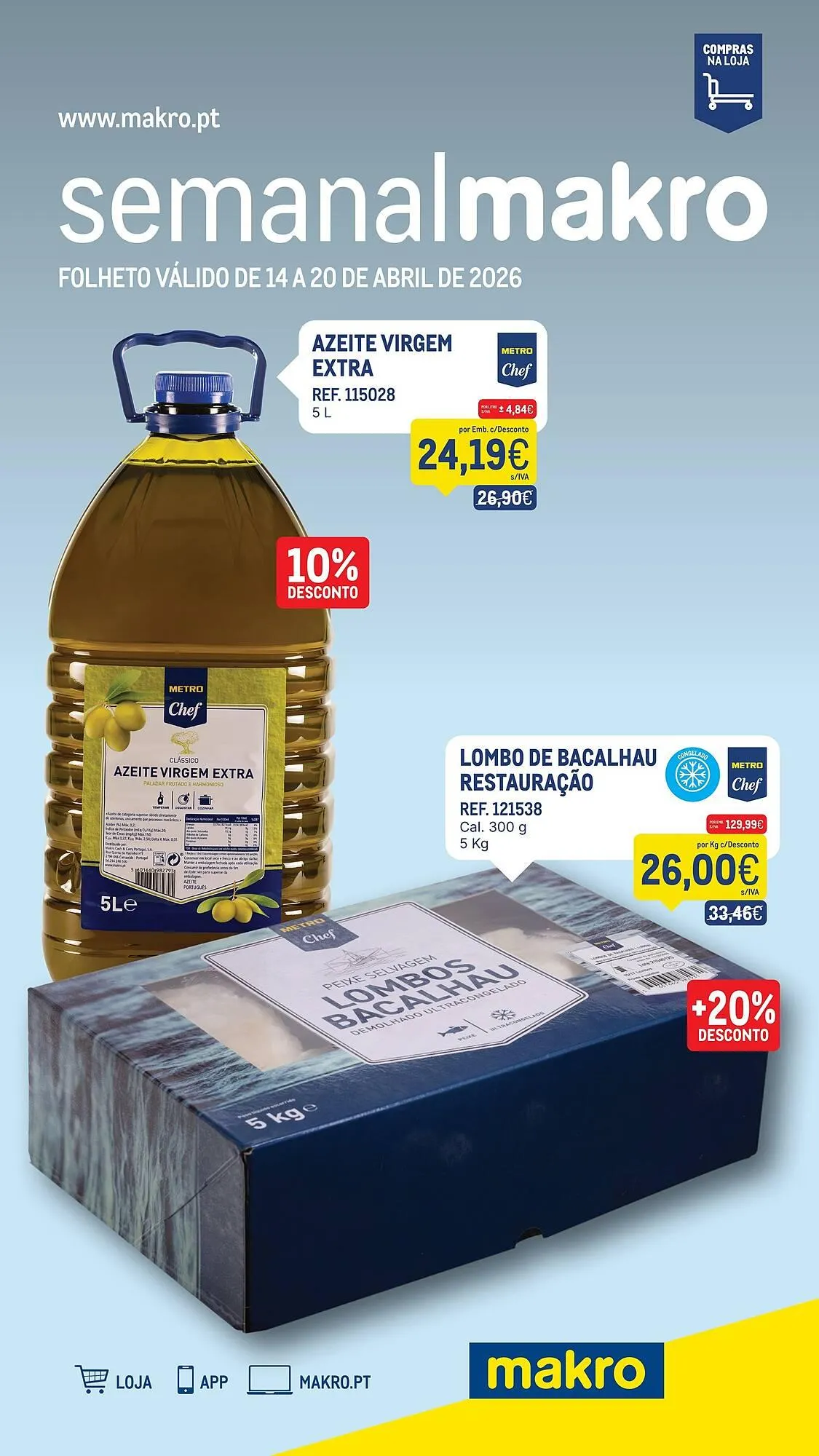 Folheto Catálogo Makro de 14 de abril até 20 de abril 2026 - Pagina 1