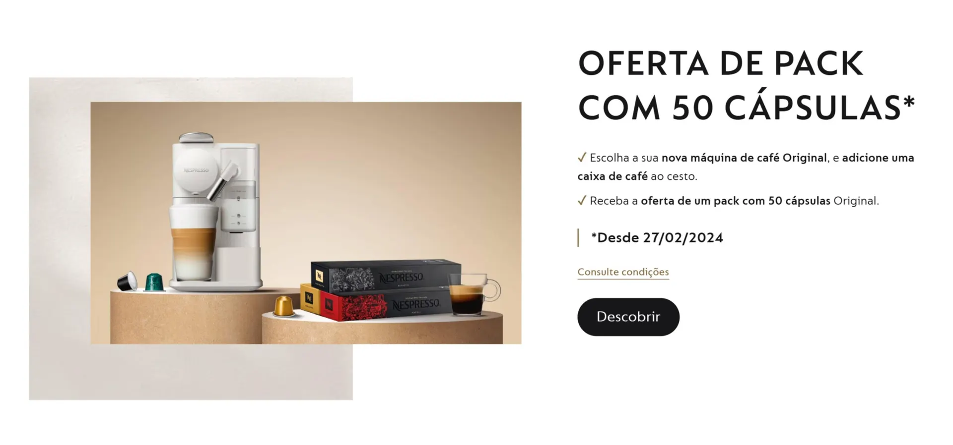 Folheto Folheto Nespresso de 10 de março até 27 de março 2025 - Pagina 2