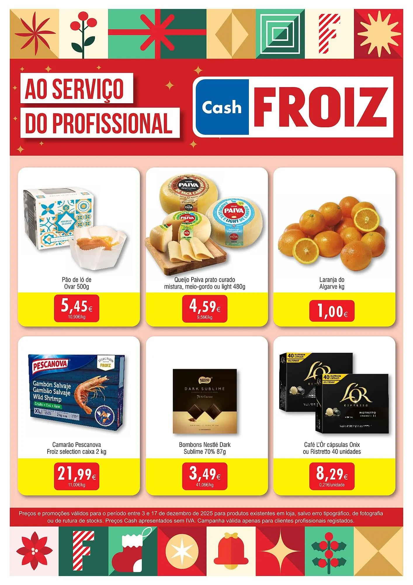 Folheto Folheto Froiz de 3 de dezembro até 17 de dezembro 2025 - Pagina 1