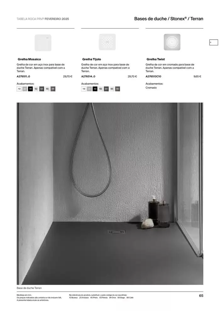 Folheto Soluções de Banho  de 6 de janeiro até 31 de dezembro 2025 - Pagina 67