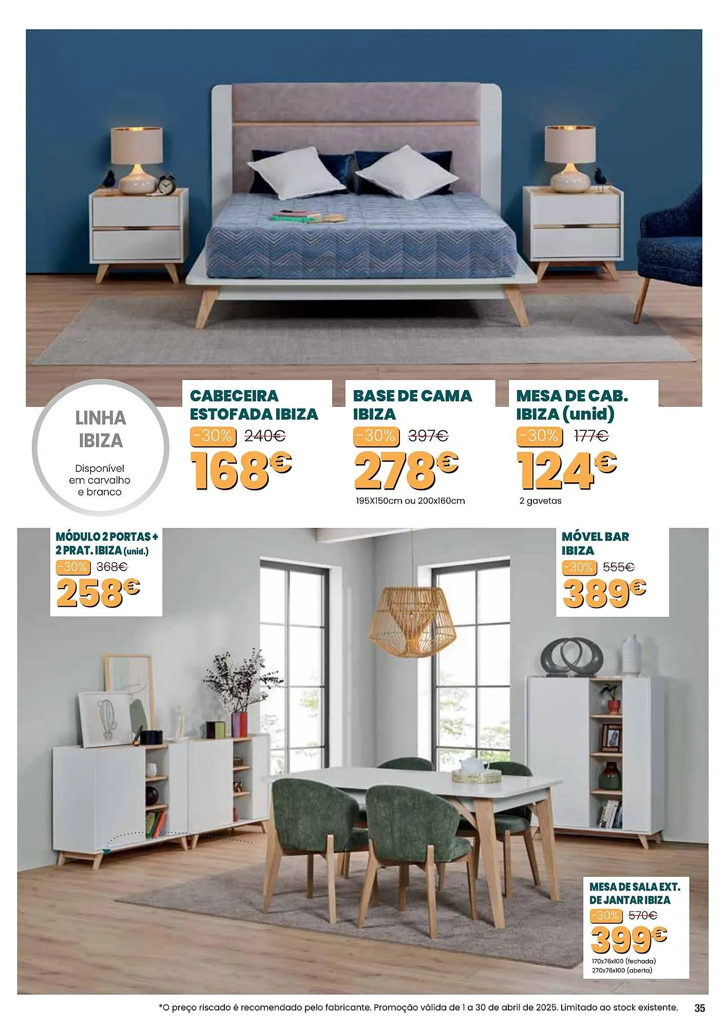 Folheto Folheto Hiper Centro do Móvel de 1 de abril até 30 de abril 2025 - Pagina 35