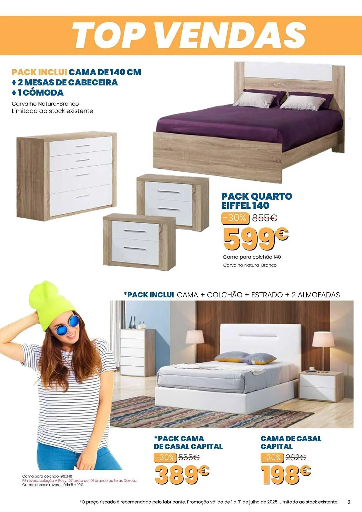 Folheto Folheto Hiper Centro do Móvel de 1 de julho até 31 de julho 2025 - Pagina 3