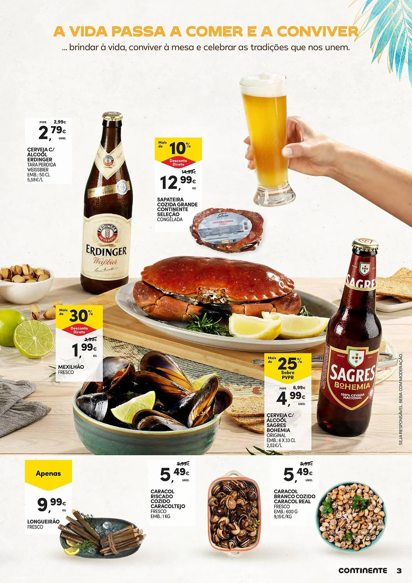 Folheto Folheto Continente de 20 de maio até 8 de junho 2025 - Pagina 3