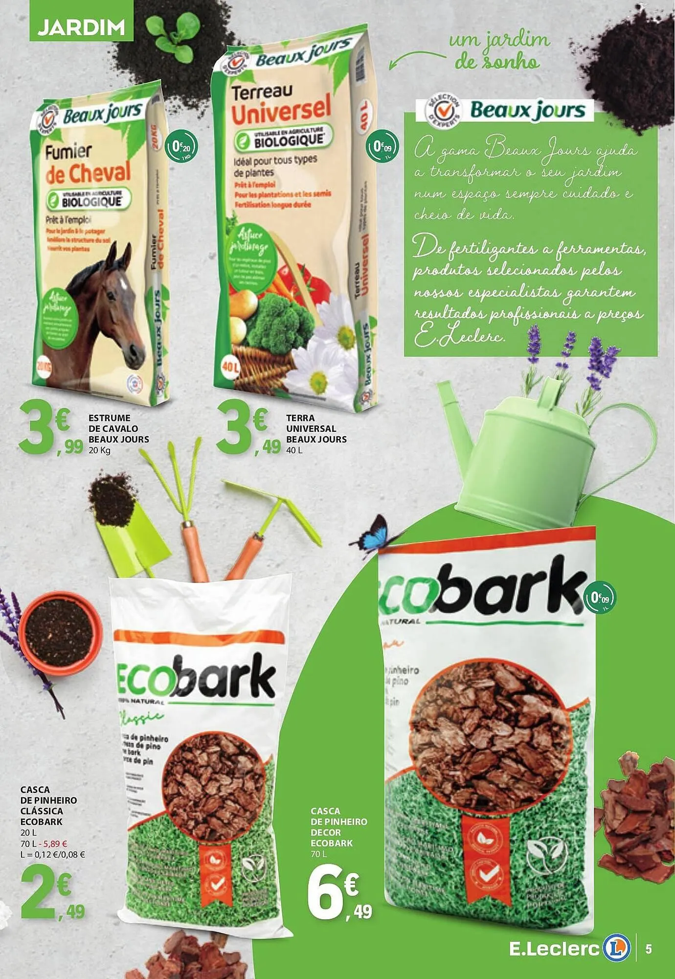 Folheto Folheto E.Leclerc de 1 de março até 31 de março 2025 - Pagina 5