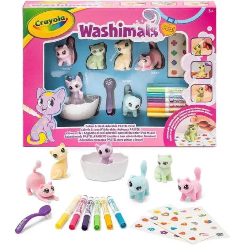 Crayola - Washimals Pets Pastel