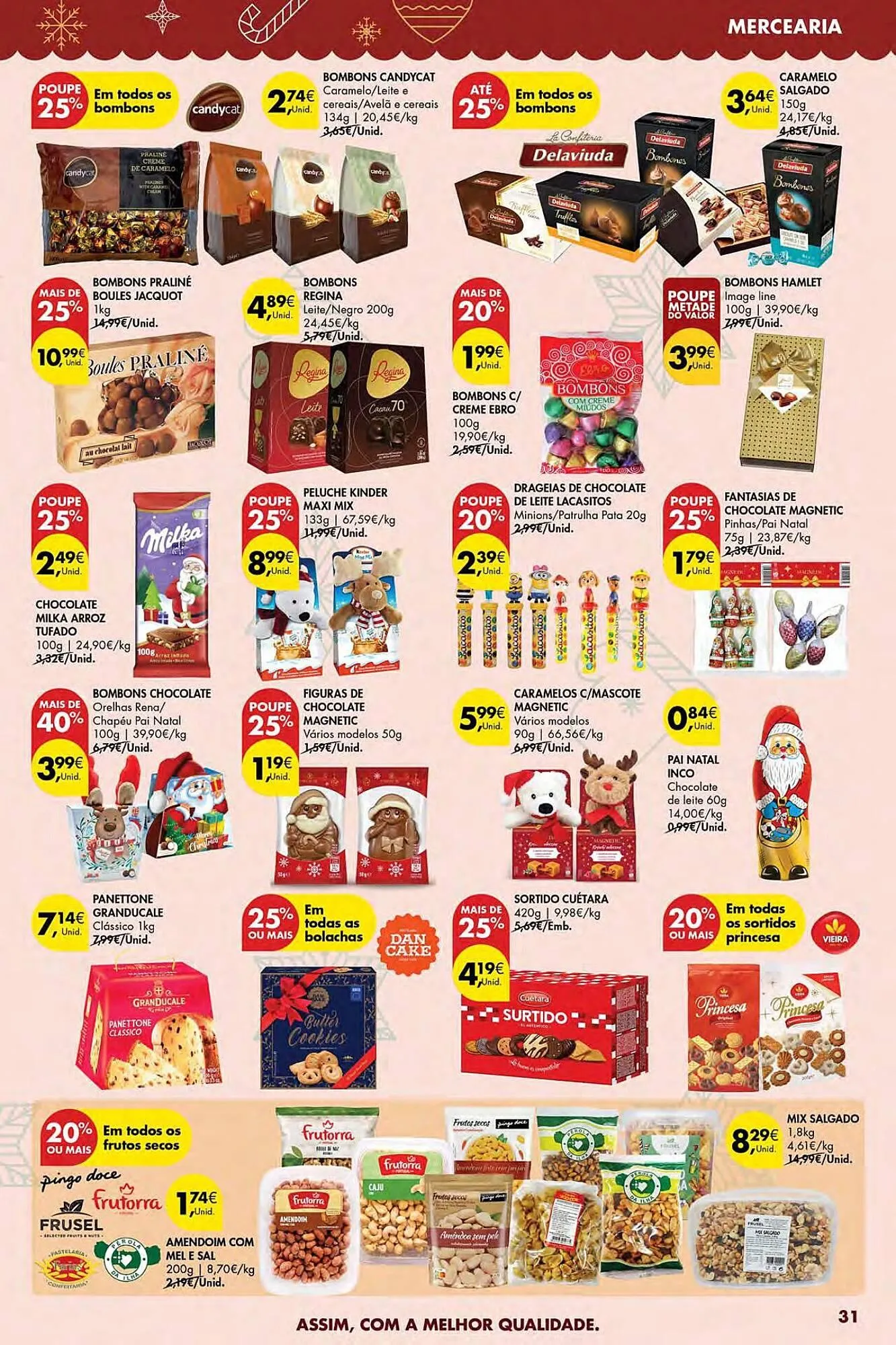 Folheto Folheto Pingo Doce de 18 de dezembro até 6 de janeiro 2026 - Pagina 31