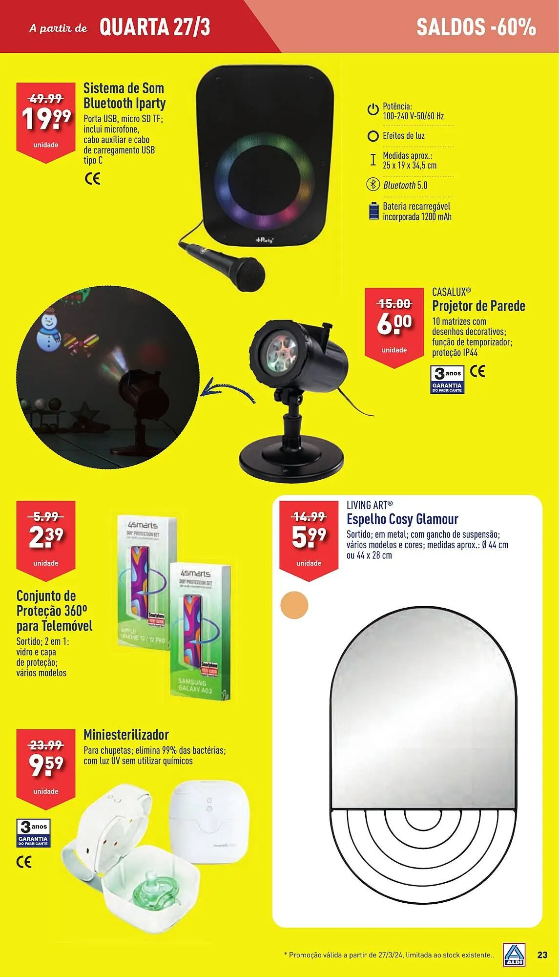 Folheto Folheto ALDI de 27 de março até 2 de abril 2024 - Pagina 23