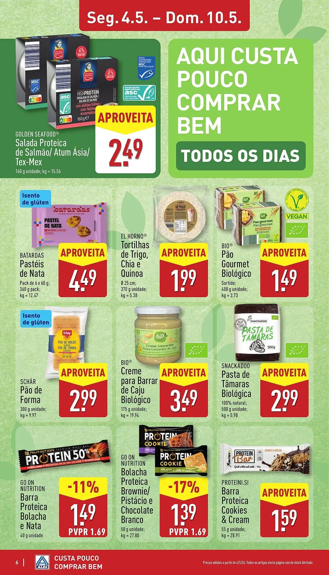 Folheto Folheto ALDI de 4 de maio até 10 de maio 2026 - Pagina 6