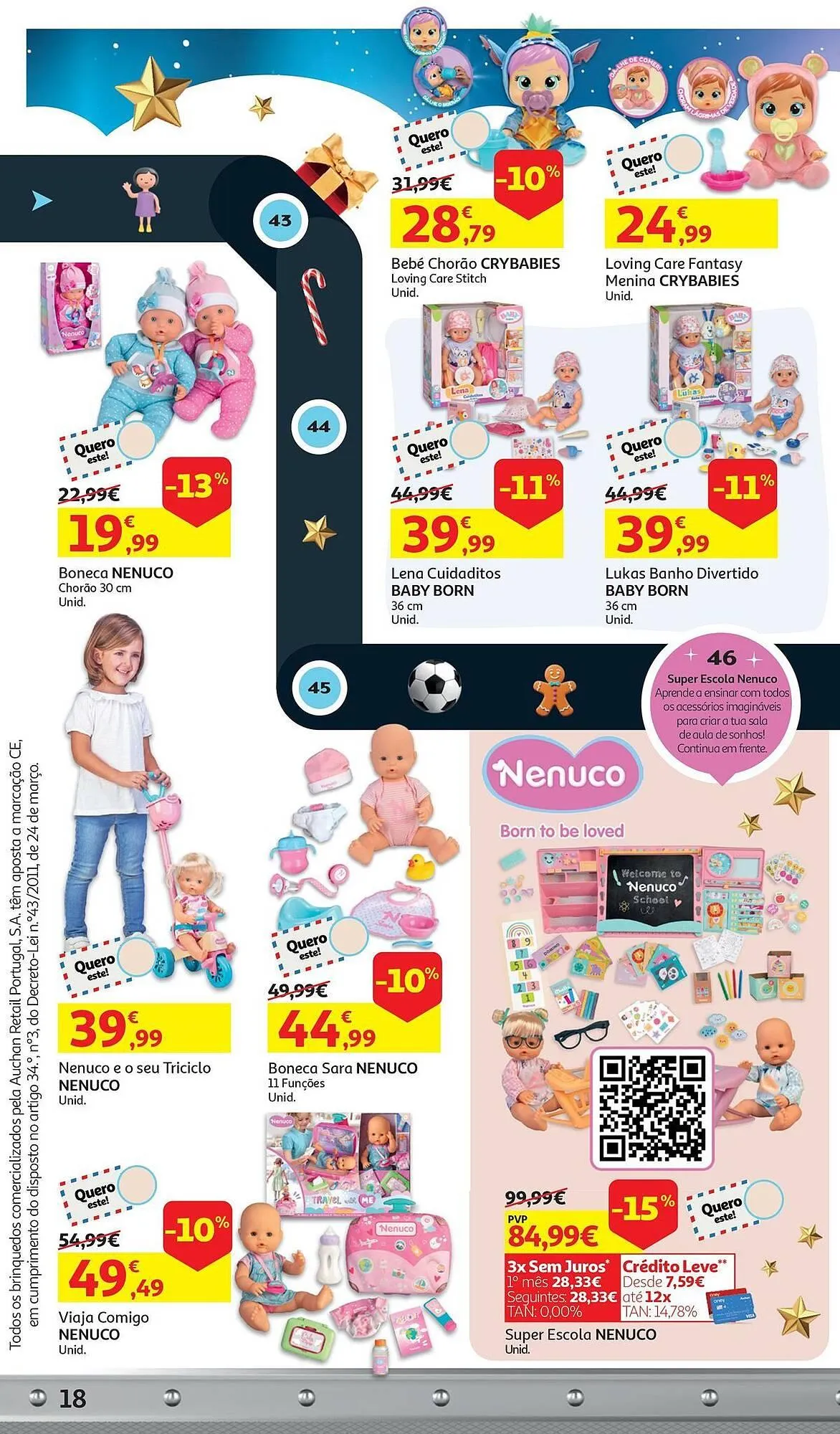 Folheto Folheto Auchan de 5 de novembro até 9 de dezembro 2025 - Pagina 18