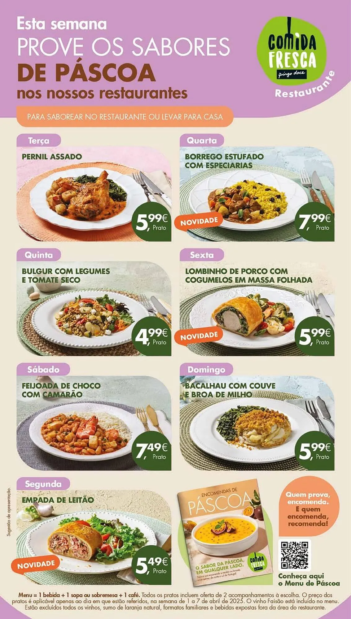 Folheto Folheto Pingo Doce de 1 de abril até 7 de abril 2025 - Pagina 2