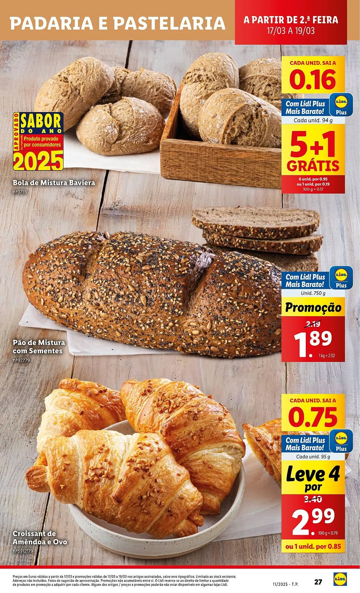 Folheto Folheto Lidl de 13 de março até 19 de março 2025 - Pagina 27