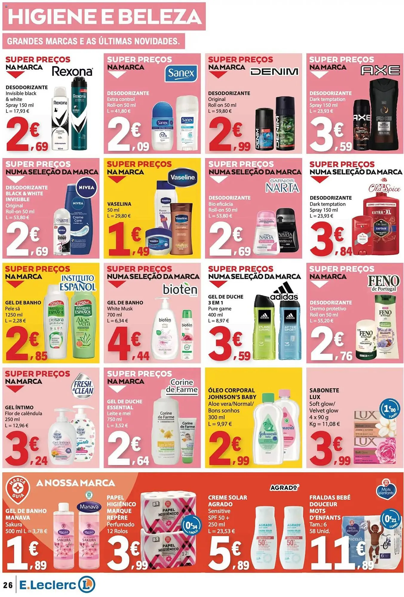 Folheto Folheto E.Leclerc de 30 de abril até 7 de maio 2026 - Pagina 26