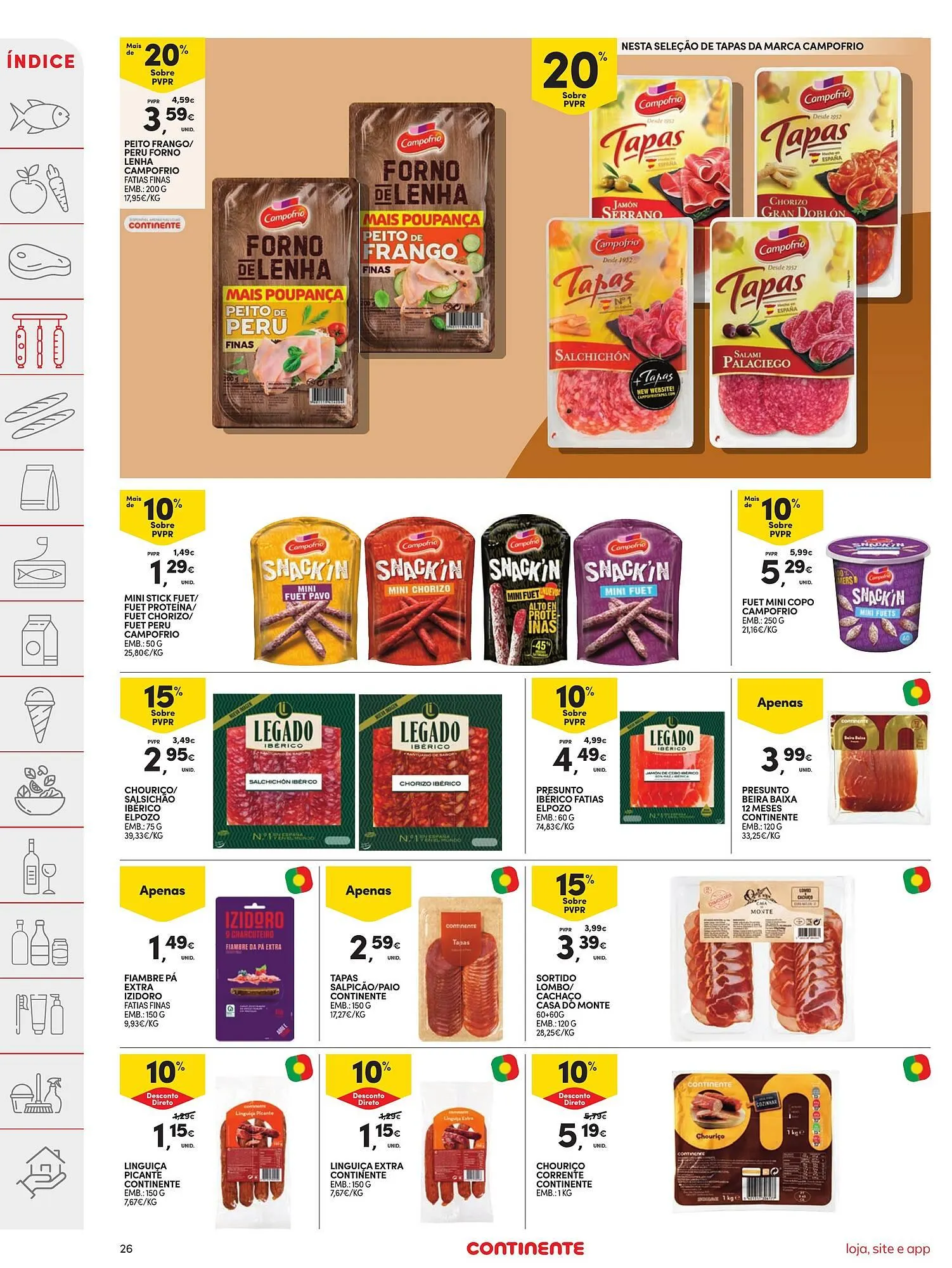 Folheto Folheto Continente de 26 de dezembro até 31 de dezembro 2025 - Pagina 26