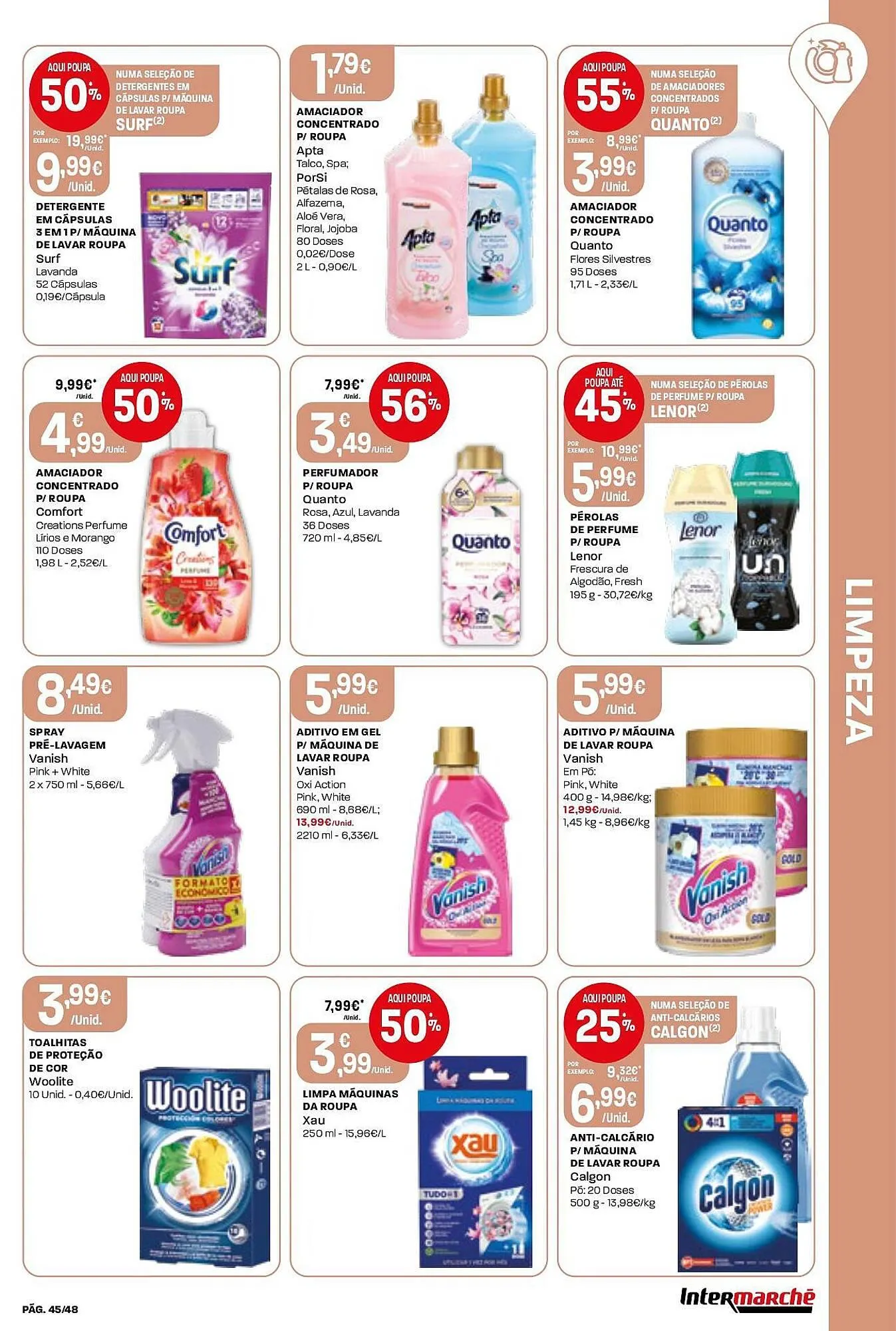 Folheto Folheto Intermarché de 16 de abril até 22 de abril 2026 - Pagina 45