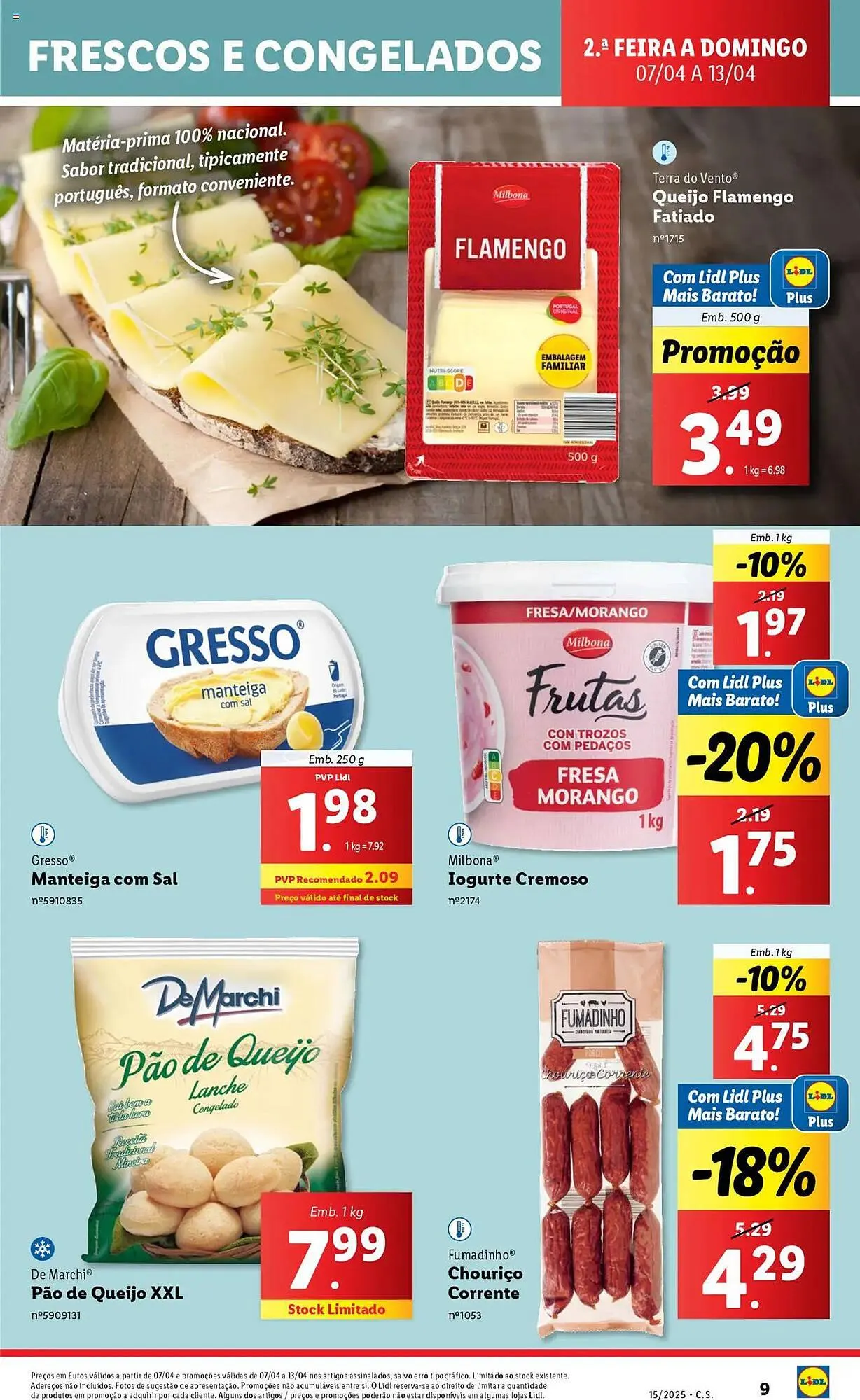 Folheto Folheto Lidl de 7 de abril até 13 de abril 2025 - Pagina 9