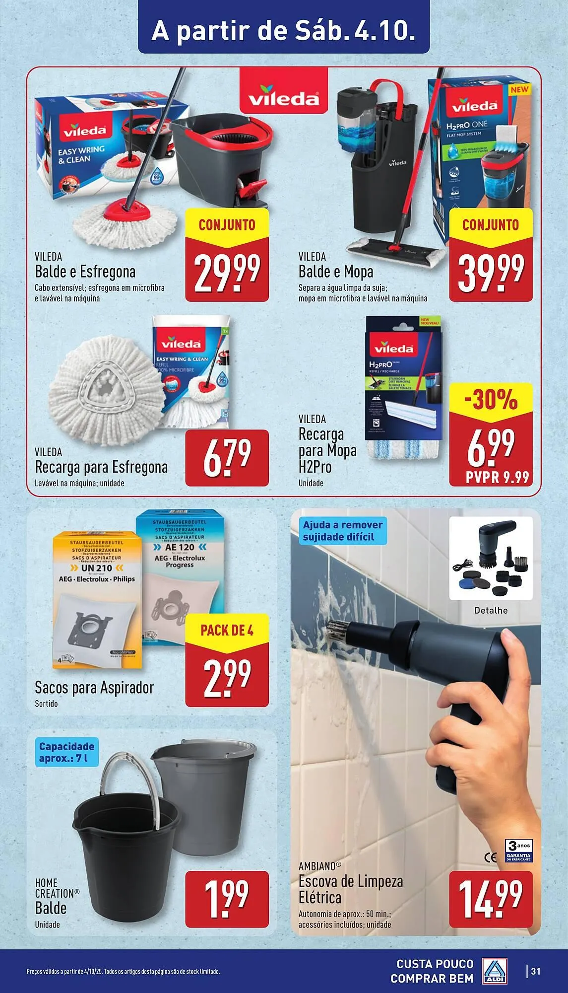 Folheto Folheto ALDI de 29 de setembro até 5 de outubro 2025 - Pagina 31