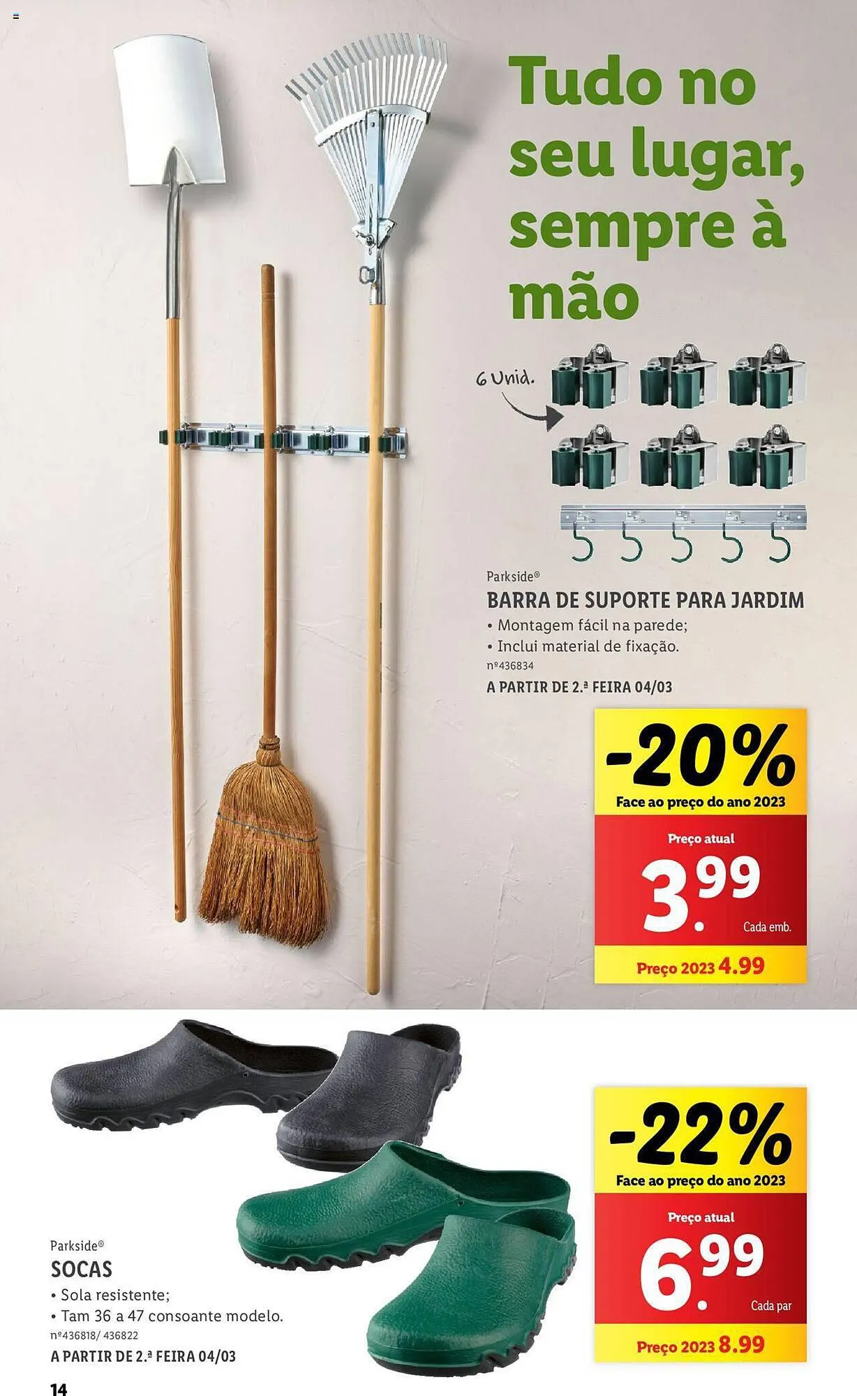 Folheto Folheto Lidl de 4 de março até 31 de março 2024 - Pagina 14