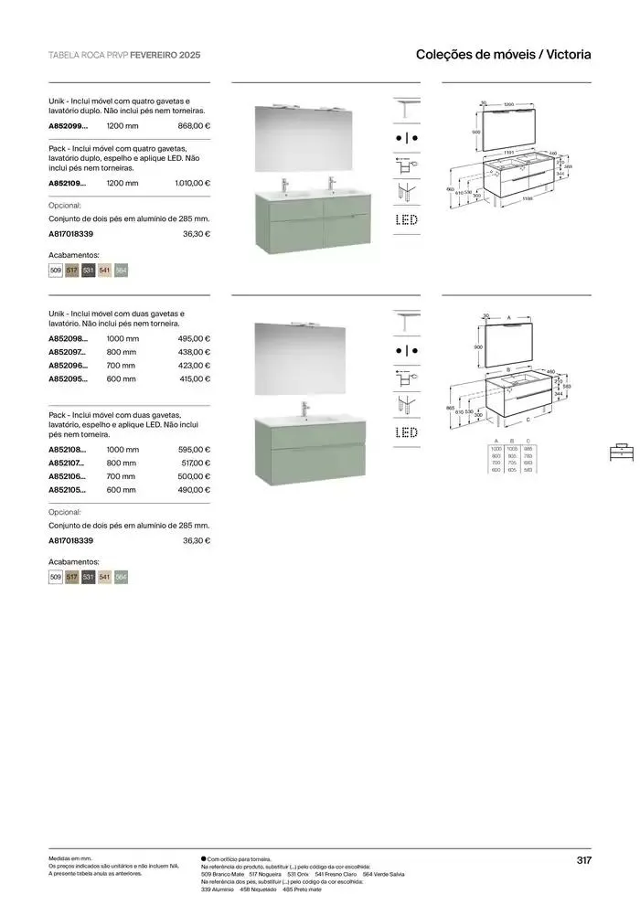 Folheto Soluções de Banho  de 6 de janeiro até 31 de dezembro 2025 - Pagina 319
