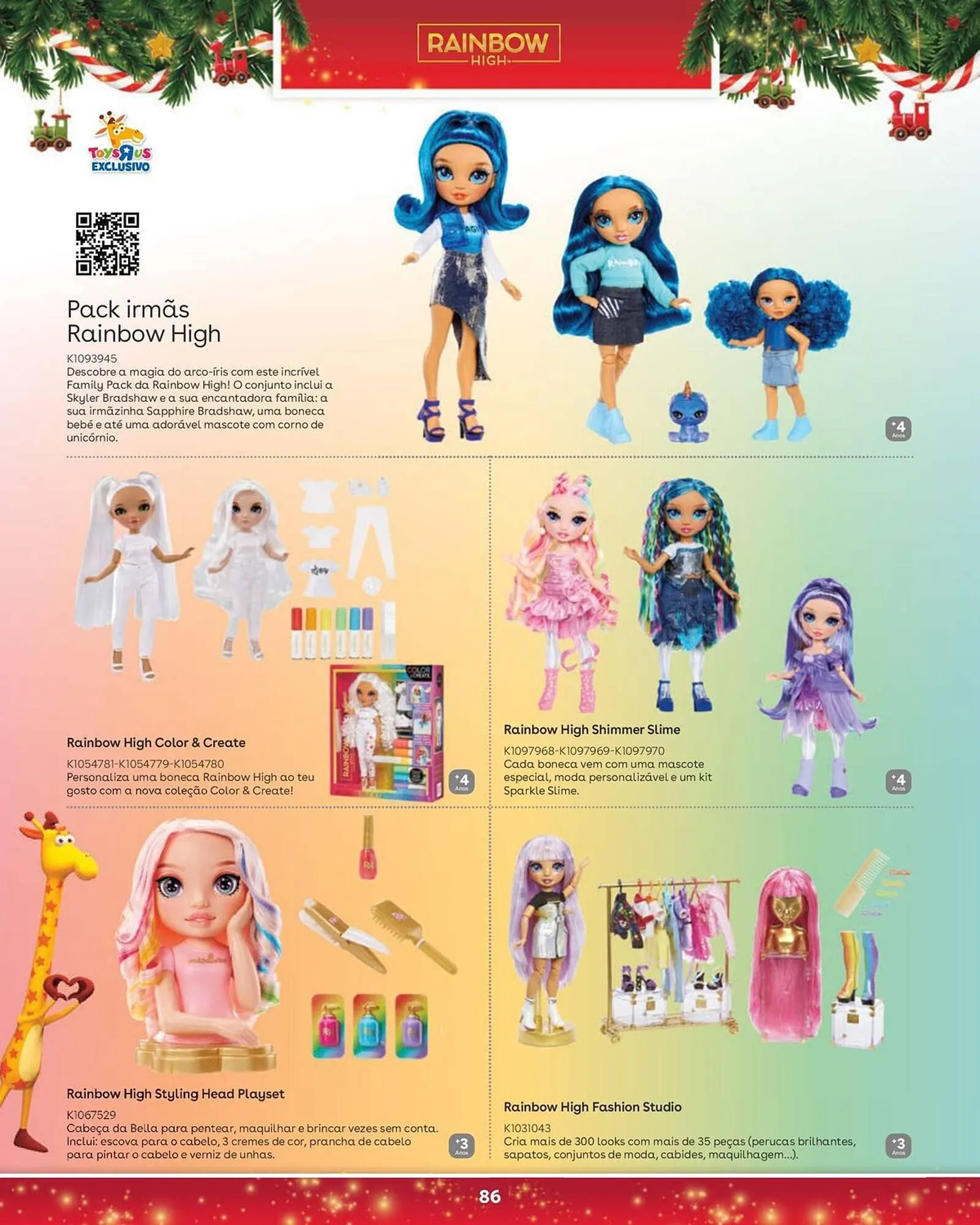 Folheto Catálogo Toys R Us de 5 de novembro até 5 de janeiro 2026 - Pagina 86