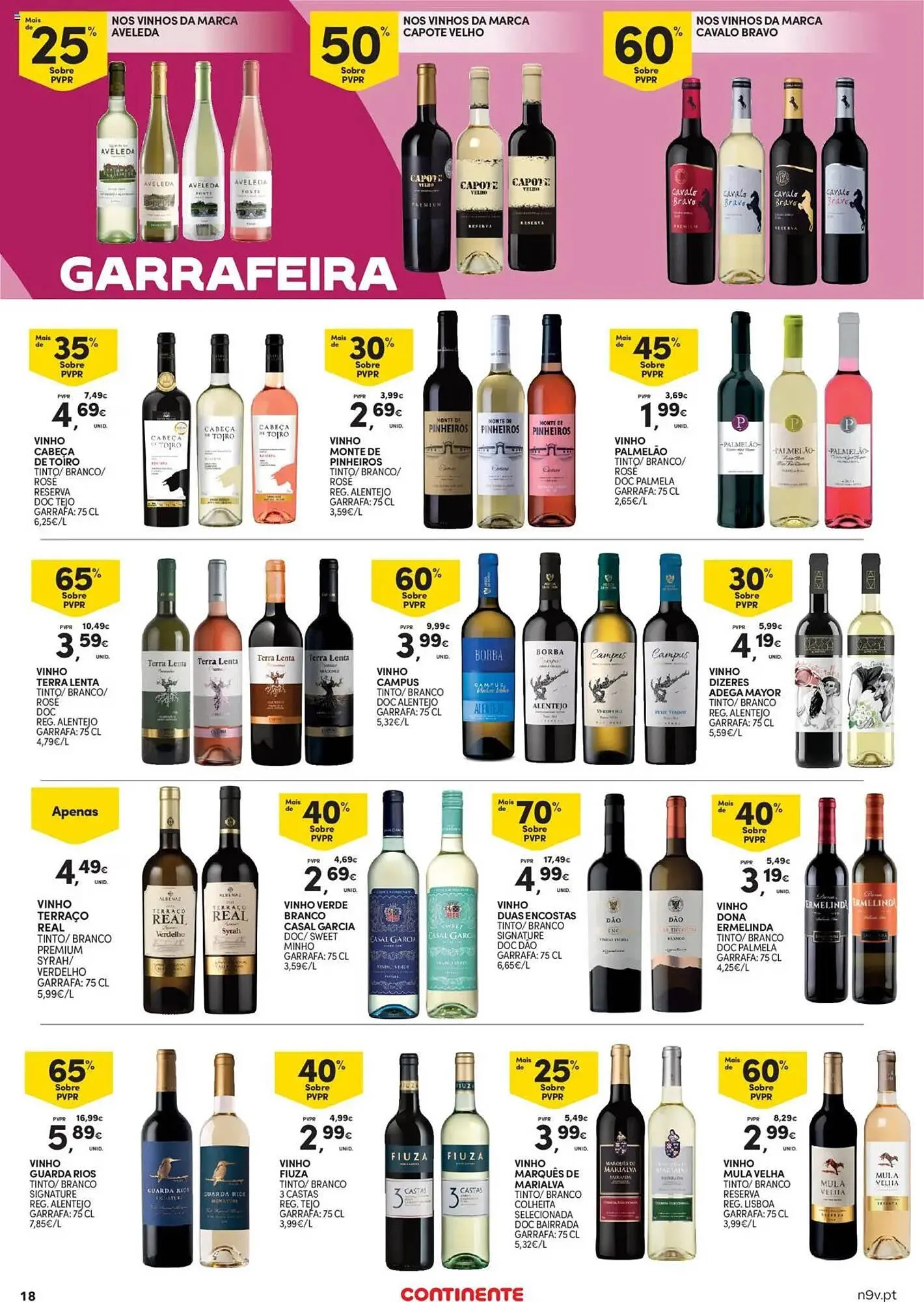 Folheto Folheto Continente de 1 de maio até 14 de maio 2025 - Pagina 18