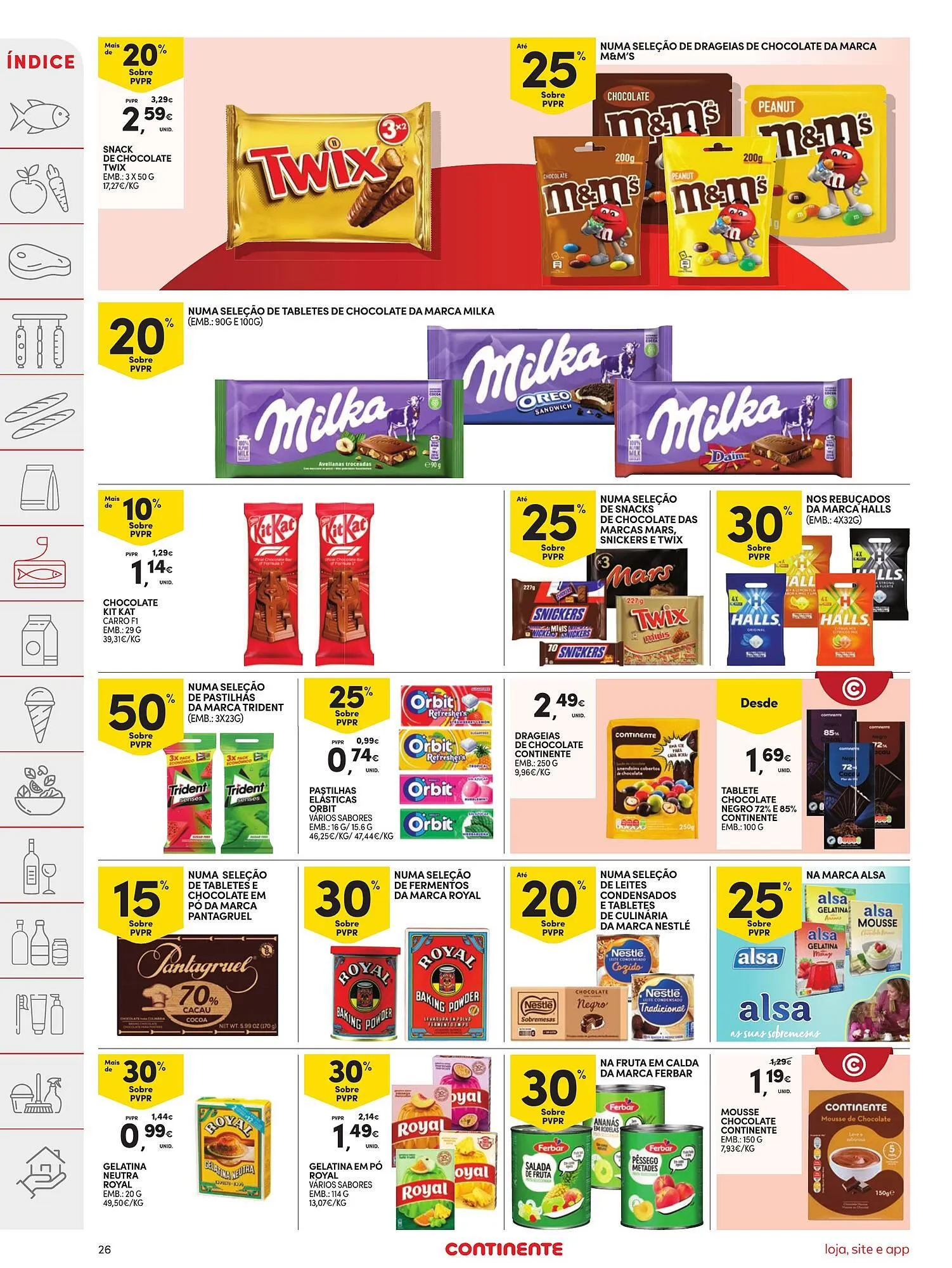 Folheto Folheto Continente de 14 de abril até 20 de abril 2026 - Pagina 26