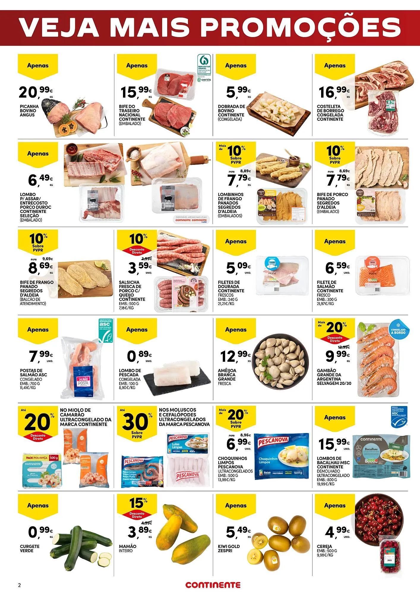 Folheto Folheto Continente de 20 de maio até 8 de junho 2025 - Pagina 2