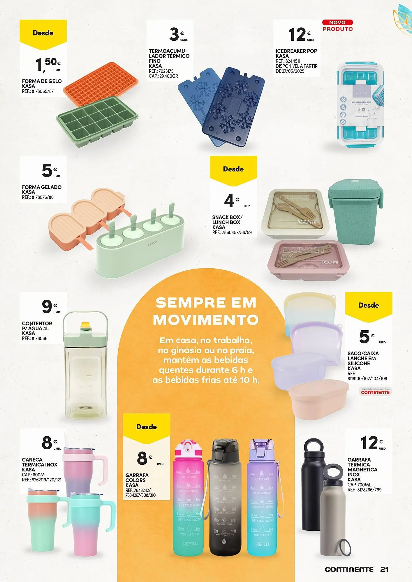Folheto Folheto Continente de 20 de maio até 22 de junho 2025 - Pagina 21