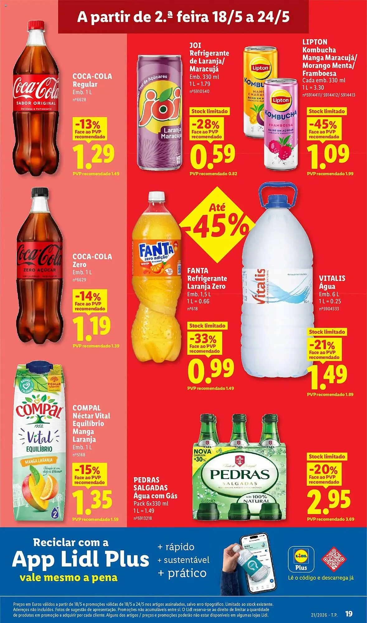Folheto Folheto Lidl de 18 de maio até 24 de maio 2026 - Pagina 19