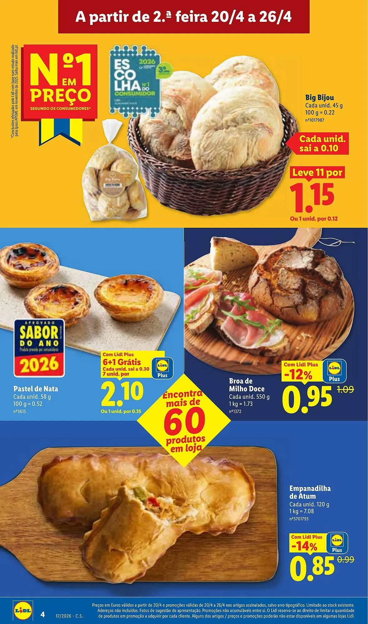 Folheto Folheto Lidl de 20 de abril até 26 de abril 2026 - Pagina 4